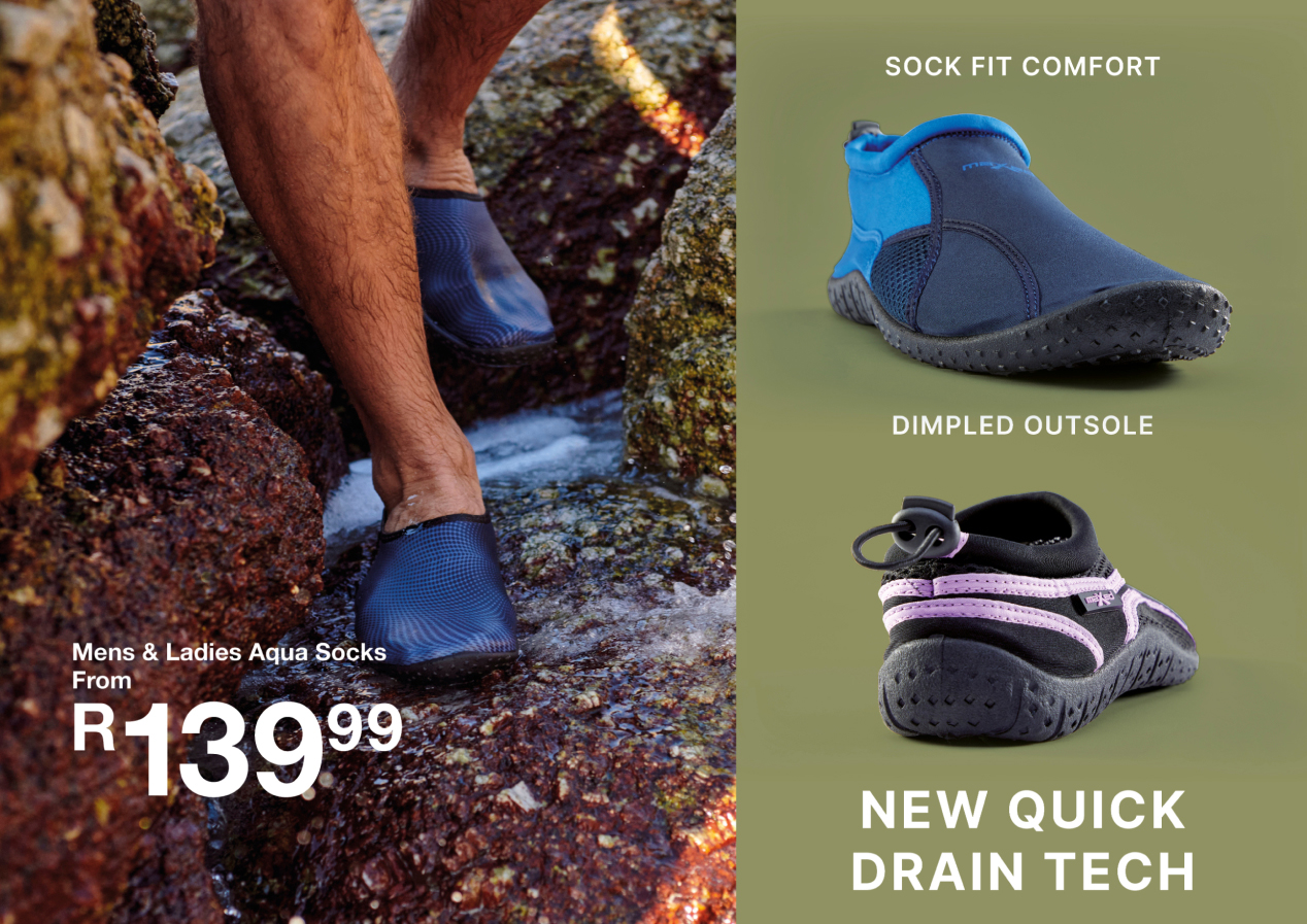 aqua shoes mr price sport